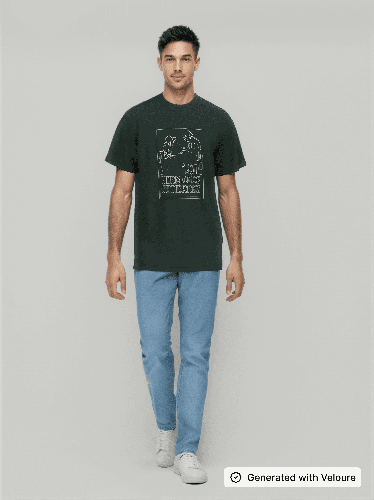 Rotating veloure image